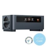 Seitenansicht der OSCAL BP2400 PRO Batterieerweiterung 