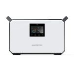 Marstek M2200 Powerstation mit ultraschnellem AC-Ladeanschluss auf Outdoor Tisch