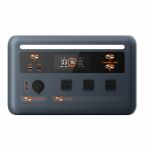 Oscal PowerMax 1800 mobile Powerstation frontal dargestellt mit übersichtlichem Bedienfeld und Anschlussstruktur