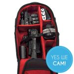 Sachtler Bags Air-Flow Camera Back-Pack Rucksack Innenraum