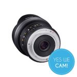 Samyang 10mm T3.1 VDSLR II Objektiv für Sony E-Mount Zahnkranz