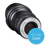 Samyang 35mm T1.5 VDSLR II Objektiv für MFT