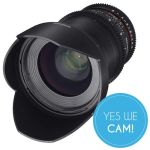 Samyang 35mm T1.5 VDSLR II Objektiv für MFT