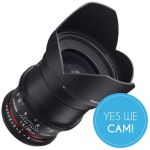 Samyang 35mm T1.5 VDSLR II Objektiv für MFT