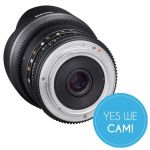 Samyang MF 10 mm F3.1 Video APS-C Fuji X Sensor