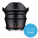 Samyang MF 20mm F1.9 Video DSLR Weitwinkel-Objektiv