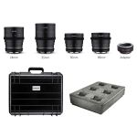 Samyang MF 24/35/50/85 MK2 VDSLR Canon EF an R Set günstiger Preis