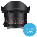 Samyang MF 8mm F3.8 Fisheye II Video APS-C Nikon F Weitwinkel