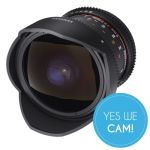 Samyang MF 8mm F3.8 Fisheye II Video APS-C Nikon F Linse