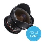 Samyang MF 8mm F3.8 Fisheye II Video APS-C Sony E Blende