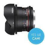 Samyang MF 8mm F3.8 Fisheye II Video APS-C Sony E Sensor