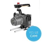 SHAPE Blackmagic Pocket Cinema 4K / 6K Cage with 15mm Rod System Handle