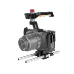 SHAPE Blackmagic Pocket Cinema 4K / 6K Cage with 15mm Rod System Grip