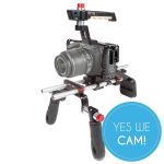 SHAPE Blackmagic Pocket Cinema 4K / 6K Offset Shoulder Mount Rig 