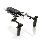 SHAPE Revolt VCT Universal Baseplate With Camera Shoulder Mount And Telescopic Camera Handle - BP12