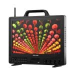 SmallHD OLED 16 4K OLED Produktionsmonitor in Frontansicht mit aktivem Display