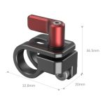 SmallRig 12mm / 15mm Einzelstangenklemme für BMPCC 6K PRO-Cage 3276 Cage