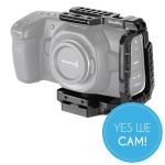 SmallRig QR Half Cage für Blackmagic Pocket Cinema Kamera 4K & 6K (2255) Quick Release