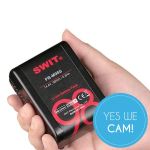 SWIT PB-M98S V-Mount Battery Pack x2 plus 2-ch Fast Charger S-3822S KIT Taschenformat