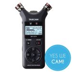 Tascam DR-07X Tragbarer Stereo-Audiorecorder und USB-Interface Diktiergerät