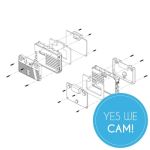 TERADEK GM Plate Kit - Bolt XT 1000/3000 Explosionszeichnung