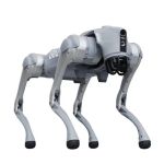 Detailansicht der Kinematik des Unitree Go2X Roboterhundes