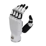 Freigestellte Unitree Inspire Robots RH56BFX-2L Roboterhand links