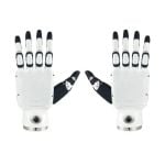 Zwei Unitree Inspire RH56DFX-2R Roboterhaende ohne Handgelenk fuer KI-gestuetzte Greif- und Manipulationsaufgaben