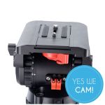 Camgear V20S AL GS100 - Stativ System-Fluid Kopf