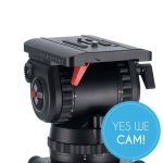 Camgear V20S AL GS100 - Stativ System-Fluid Kopf