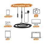 Walimex pro Boya M3 Ansteckmikrofon Typ USB-C Flexibel