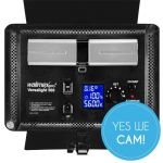 Walimex Pro LED 500 Versalight Daylight Set1 Akku leistungsstark