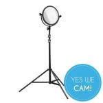 Walimex Pro Soft LED 300 Round Daylight Set2 Videokameraleuchte