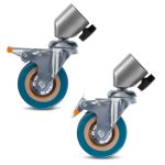 Walimex pro Stativrollen Pro 7525 3er-Set 75mm agil