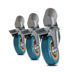 Walimex pro Stativrollen Pro 7525 3er-Set 75mm Rollstativ