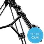 walimex pro Videostativ Cineast I 188cm Spinne