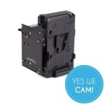 Wooden Camera ARRI Alexa LF 24V Sharkfin Battery Bracket (V-Mount) Batteriehalterung