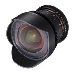 Samyang 14mm T3.1 VDSLR II Objektiv für Sony E-Mount Seitlich