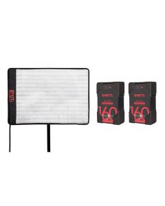 SWIT S-2630 LED-Light plus 2x PB-R160S Akku Kit Bi-Color