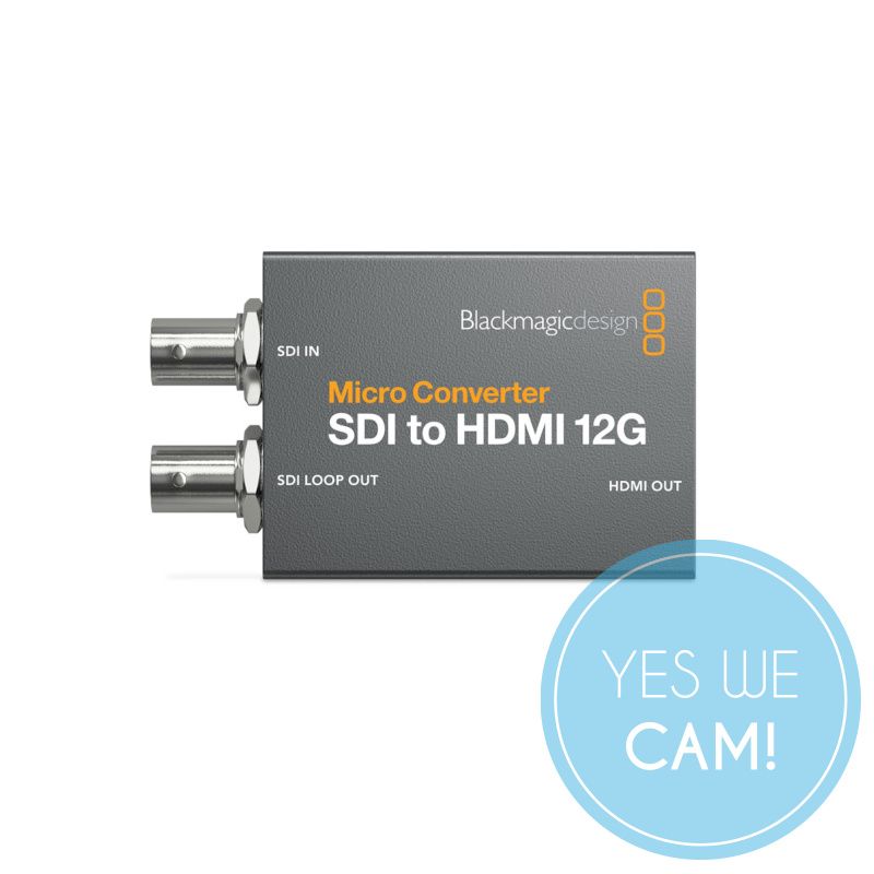 Blackmagic Micro Converter SDI to HDMI 12G Videokonverter