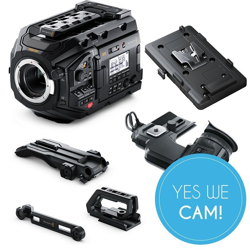 Blackmagic URSA Mini Pro 4.6K G2 Sucher-Bundle Cinema Camera