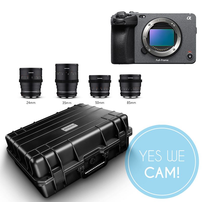 Camera Bundle 10 – Sony FX3 mit Samyang MK2 VDSLR Objektivsatz Digitalfilm