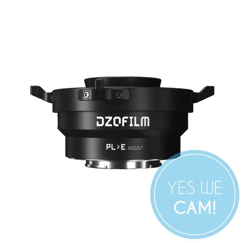 DZOFILM Octopus Adapter PL Mount Lens to E Mount Camera Black Kamera