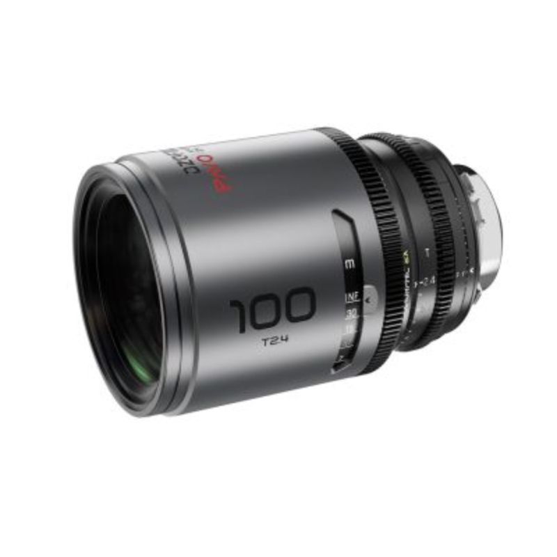 DZOFILM Pavo 2x Anamorphic 100mm T2.4 for PL/EF Mount S35 - Neutral Coating, imperial