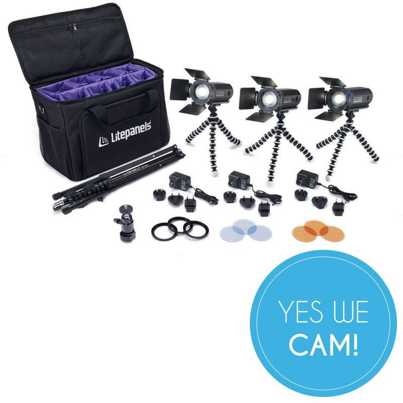 Litepanels Caliber 3-Light Kit 