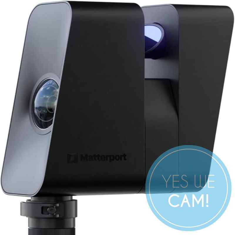 MATTERPORT Pro3 3D Kamera Laser-Scan Bild