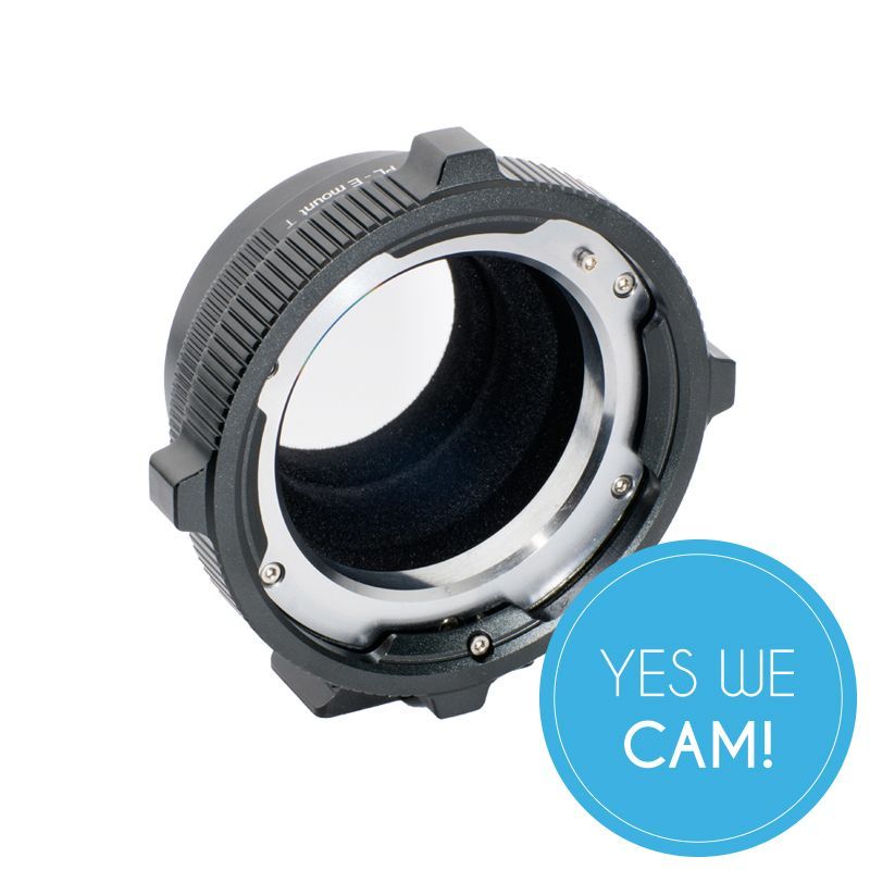 Metabones PL to Sony E-mount T Adapter (Black Matt) - YES WE CAM - front - toneart-shop