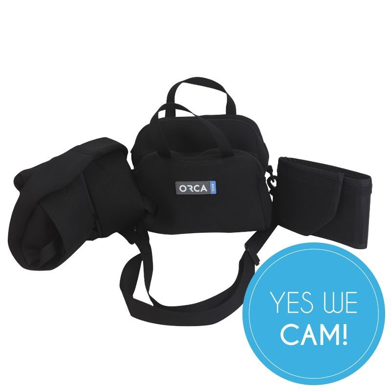 Orca 7" Monitor Neoprene Bag + Strap Lieferung