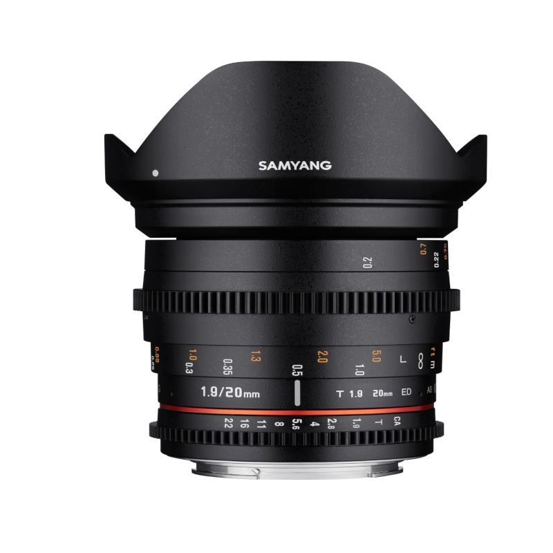 Samyang MF 20mm F1.9 Video DSLR Vollformat
