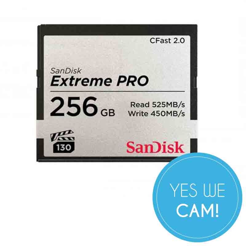 SanDisk Extreme PRO CFast 2.0 Speicherkarte - 256GB